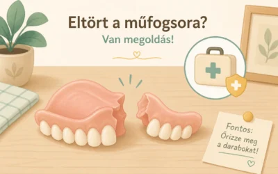 Eltört a fogsorom – mit tegyek azonnal? Fogtechnikus tanácsai