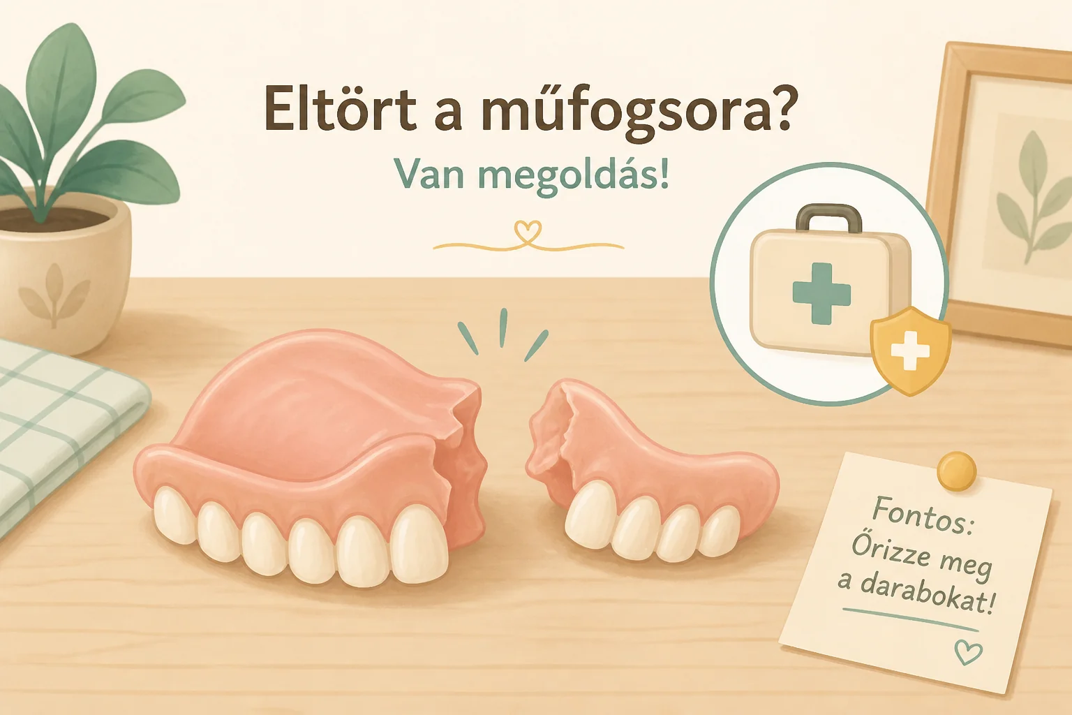 eltort-a-fogsorom-mit-tegyek Eltört a fogsorom – mit tegyek azonnal? Fogtechnikus tanácsai