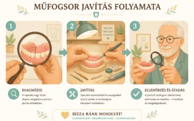 Fogsor javítás folyamata – Mit kell tudnia, mielőtt behozza