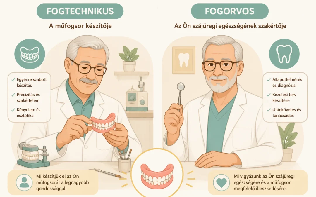 Fogtechnikus vagy fogorvos készíti a fogsoromat?