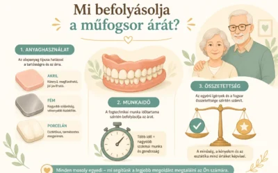 Mitől függ a műfogsor ára? – Tényezők, amikre figyeljen, mielőtt árajánlatot kér