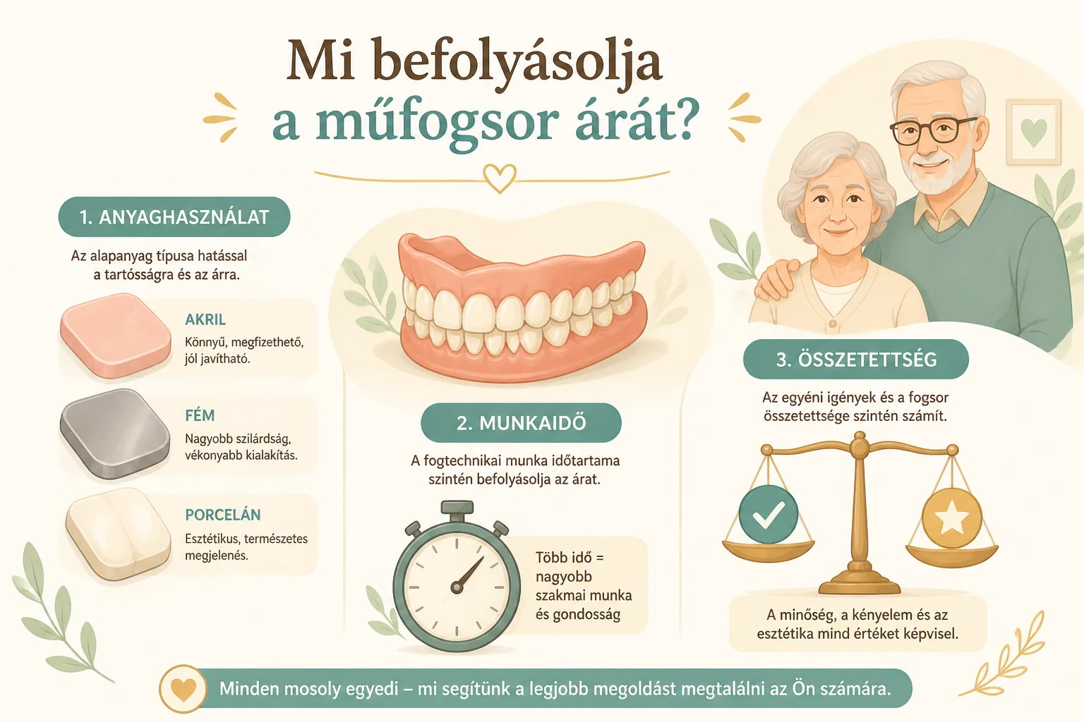 mitol-fugg-mufogsor-ara Mitől függ a műfogsor ára? – Tényezők, amikre figyeljen, mielőtt árajánlatot kér