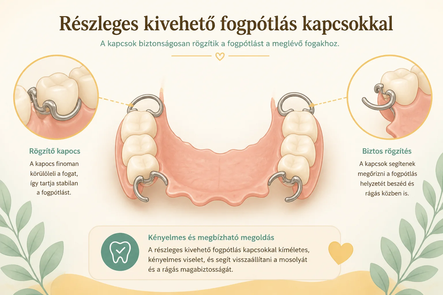 reszleges-fogsor-kinek-valo Részleges fogsor – kinek való és hogyan rögzül a megmaradt fogakhoz