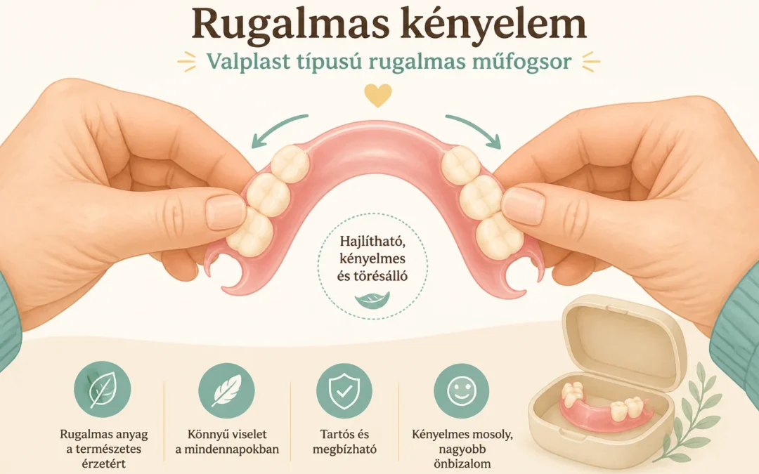 Valplast fogsor – mi ez és miben más az akril fogsortól?