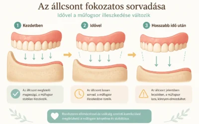 Fogínysorvadás — miért nem tart örökké a jól illeszkedő fogsor sem
