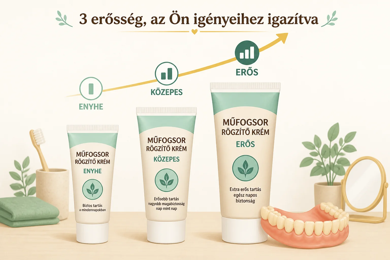 Legerősebb műfogsor ragasztó — mit jelent az „extra erős"?