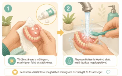 Fogsorragasztó helyes használata és eltávolítása
